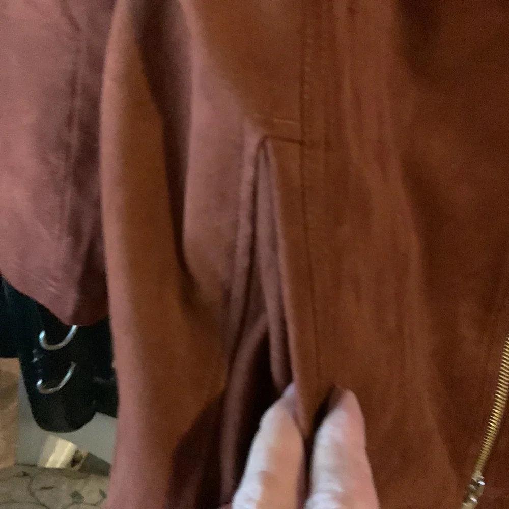 Faux suede jacket - Picture 5 of 8